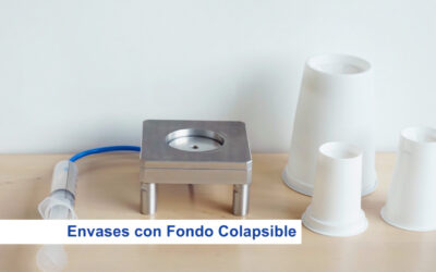 Envases con Fondo de Membrana Colapsible